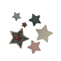 Juego apilable de estrellas