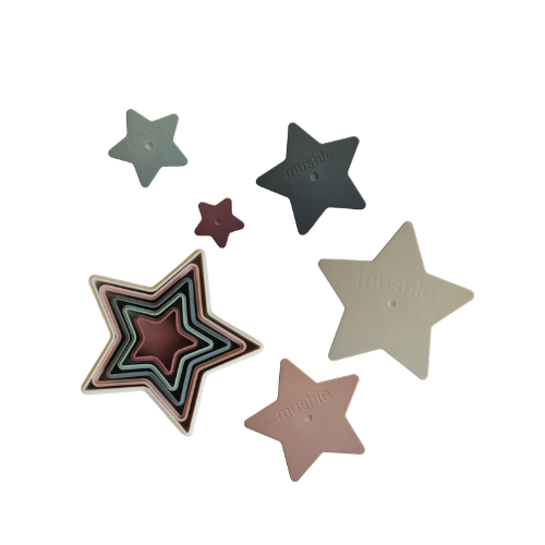 Juego apilable de estrellas