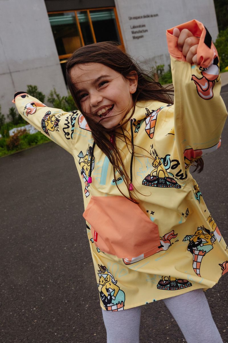 Poncho Impermeable Unicorn