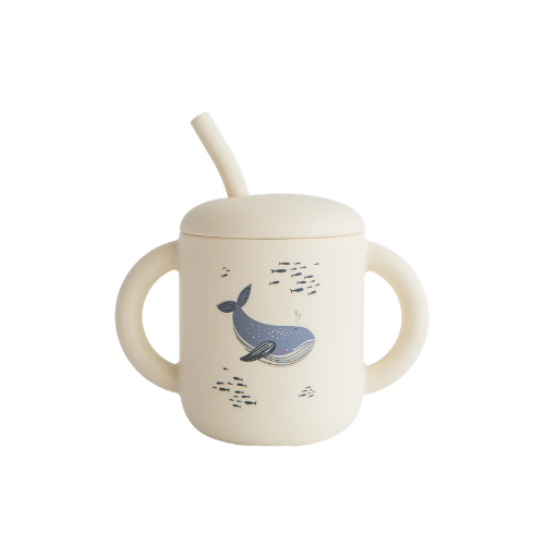 Vaso entrenador con popote